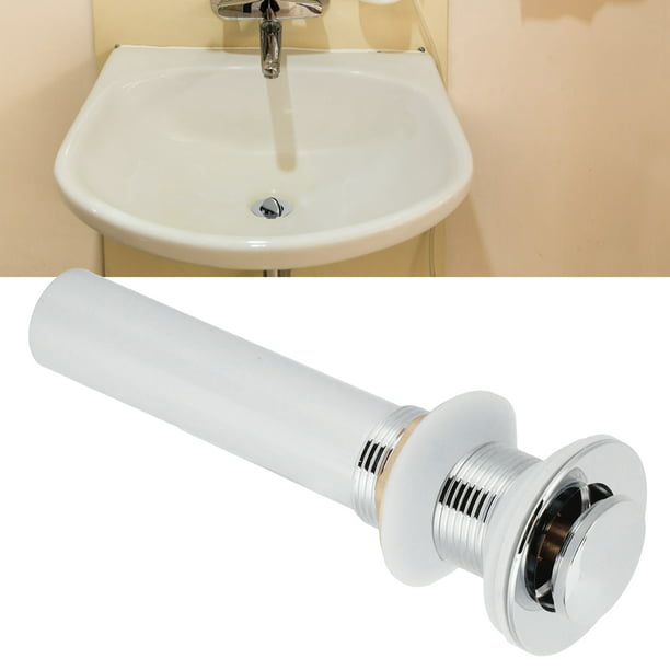 Tapón de Lavabo de baño, tapón de bidé emergente Universal, tapón de Lavabo  de baño con Filtro antiobstrucción, Tapones de Lavabo de baño con válvula  de Agua magnética 34-38 mm : 
