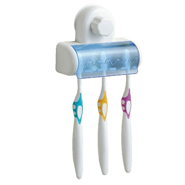 Portacepillos de cepillo de dientes Soporte de cepillo de dientes montado  en la pared Irfora Porta cepillo de dientes