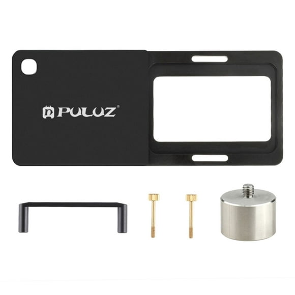 marco de montaje de cardán puluz reemplazo de clip de placa estabilizadora de mano para cámaras gopr puluz placa adaptadora