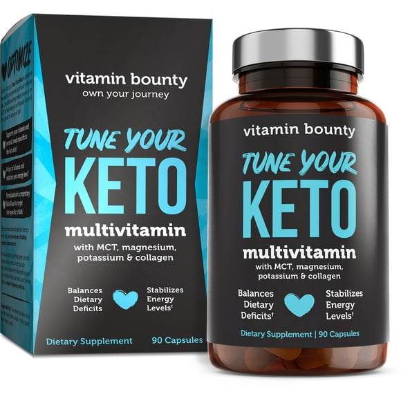 vitamin bounty tune your keto supplement multivitamin 90 count