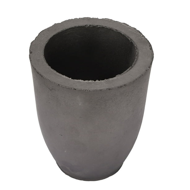 Salmue Crisol de grafito de carburo de silicio en forma de copa  de 8.8 lbs, crisol de fundición de horno de grafito, herramienta de  fundición para fundir herramientas de oro y