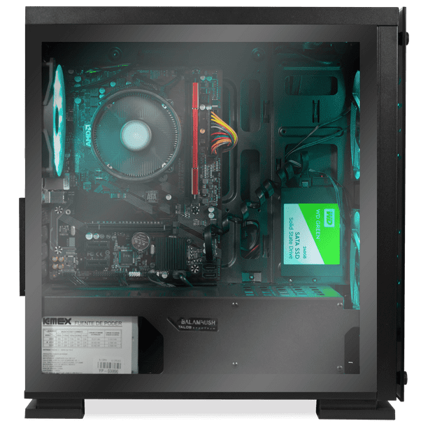 Xtreme PC Gamer equipada con AMD Radeon Vega 8 Ryzen 3 Pro 16GB y