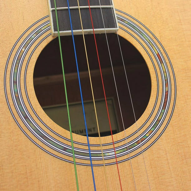 Izar taza embotellamiento Cuerdas De Guitarra De Nailon De Colores, Cuerda De Guitarra De Alto  Brillo, Larga Vida útil Para Am ANGGREK Otros | Walmart en línea