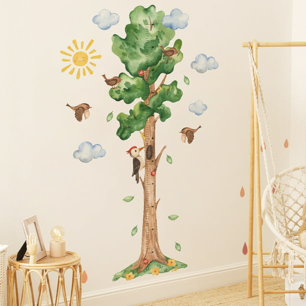Pegatinas de árboles grandes，Pegatinas Sticker Pared De Pared Infantiles  Dibujos Animados