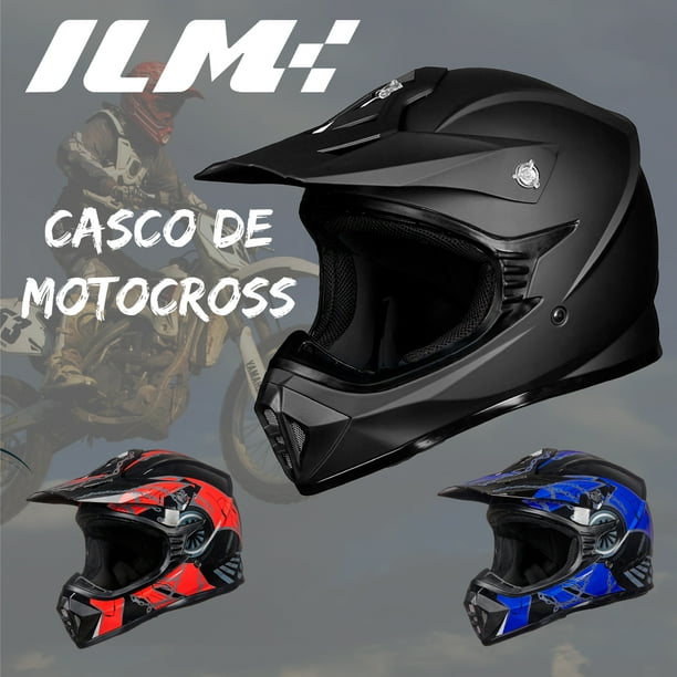 Casco Para Niño ILM Cuatrimoto Moto Cross Certificado
