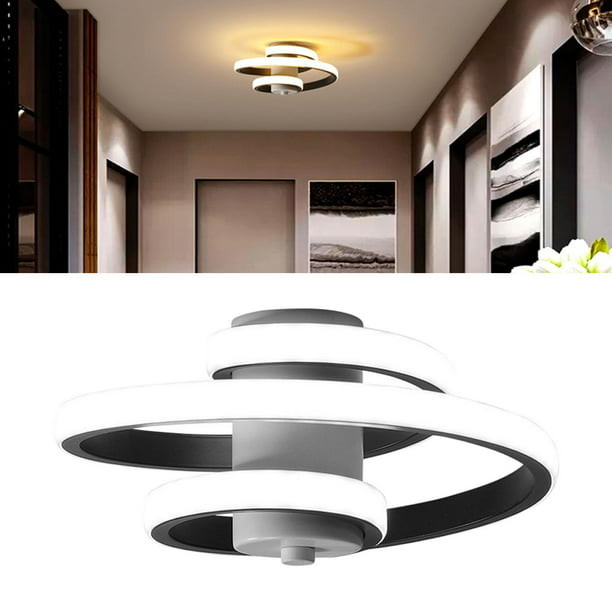 empotrable LED para iluminación de tejado para comedor, salón interior ,  luz de color blanca de 6 vatios Luz blanca de 6 vatios Yinane Foco de techo