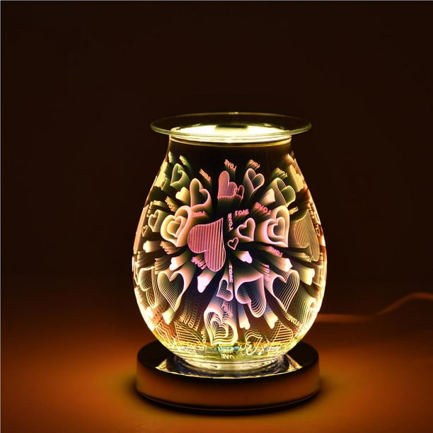 Lámpara aromática de quemador de aceite lámpara aromática con aceites  esenciales aromaterapia y relajarse