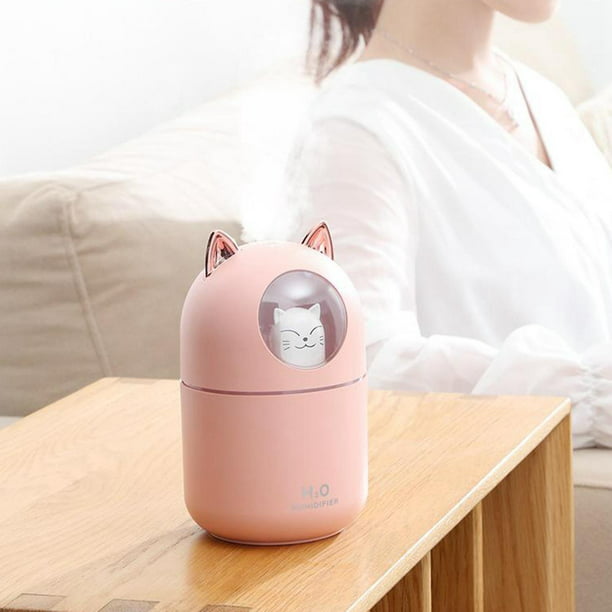 Humidificador silencioso para bebés de 300 ml, mini humidificador