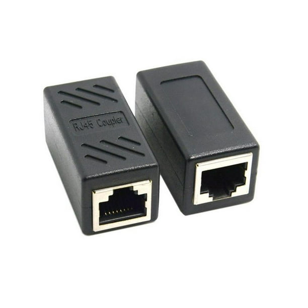 Extensor USB 2.0 a RJ45 a través de Cat5E, 6,7 Conexión hasta 328.1 ft  Cable de extensión Ethernet de 328 pies Tipo A macho a hembra con adaptador  de