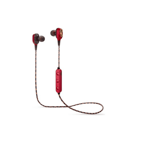 auriculares deportivos inalámbricos wireless v42 bluetooth rojo