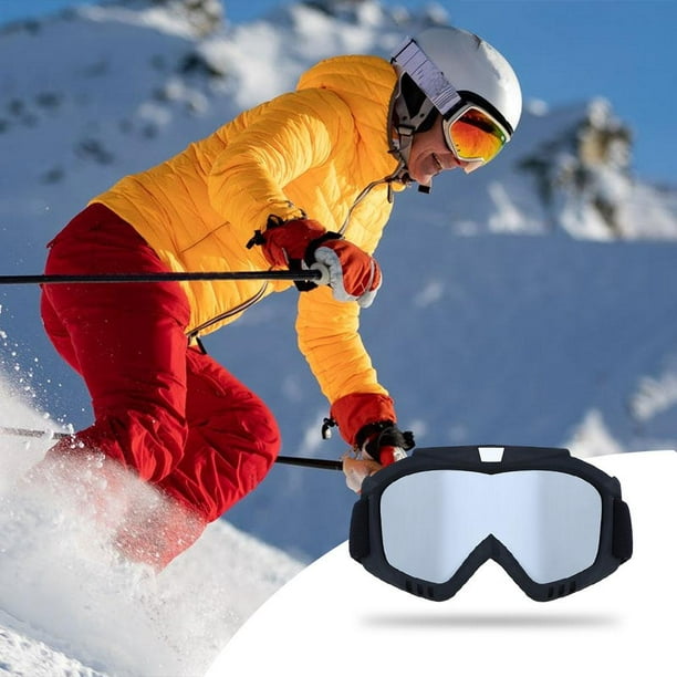 Profesional Niños Niñas Nieve Gafas Anti-Niebla Doble Lente Esquí Gafas