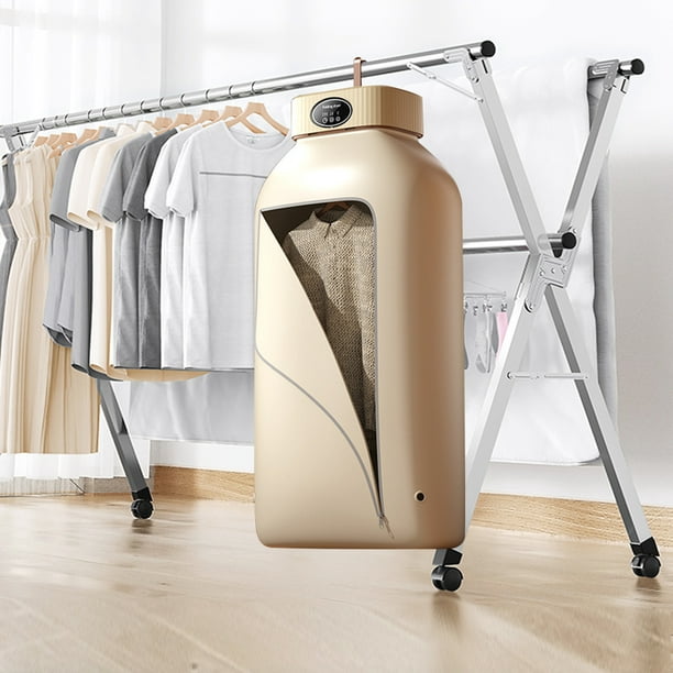 Secador de ropa eléctrico de 600W, estante de secado inteligente  multifuncional para ropa de viaje
