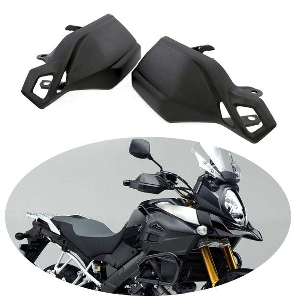 Paramanos Moto Suzuki DL1000 Negro guardamanos Zulema Protectores de  manillar