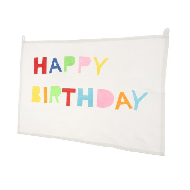  Tapiz de cumpleaños para fondo de tela de algodón salón fiesta Yuyangstore tela de fondo