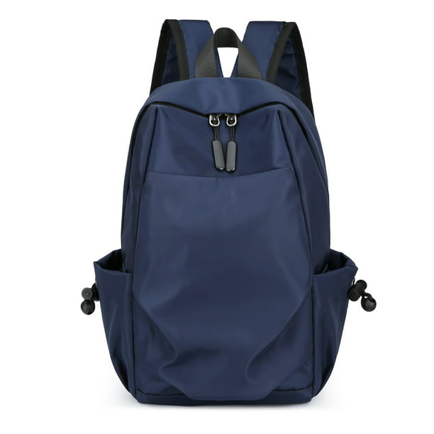 Mini Mochila pequeña de lona para hombre, bolso escolar de hombro negro,  impermeable, de diseñador, para viaje y Deportes, a la moda, 2023 Fivean  unisex