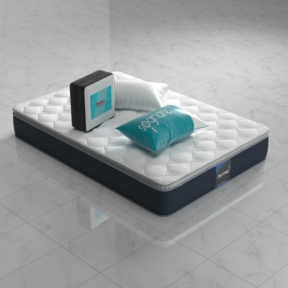 colchón individual silc  1 almohadas sognare  1 almohada estándar  complemento