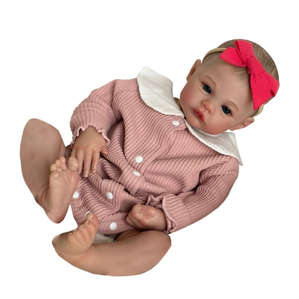 2x Real muñeca embarazada muñeca tener un bebé barriga juguete educativo  rosa cabellero dorado perfke Muñeca Mamá Embarazada