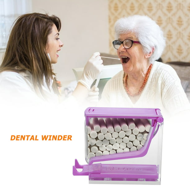 Dispensador de rollos de algodón para ortodoncia Dental