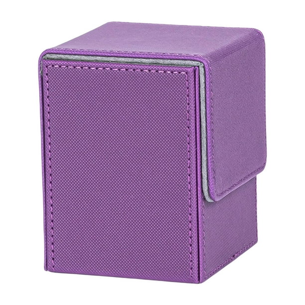 Paquete de 6 cajas organizadoras de joyas de plástico con etiquetas y  divisores para organización personalizada (7 x 4 x 1 pulgadas)