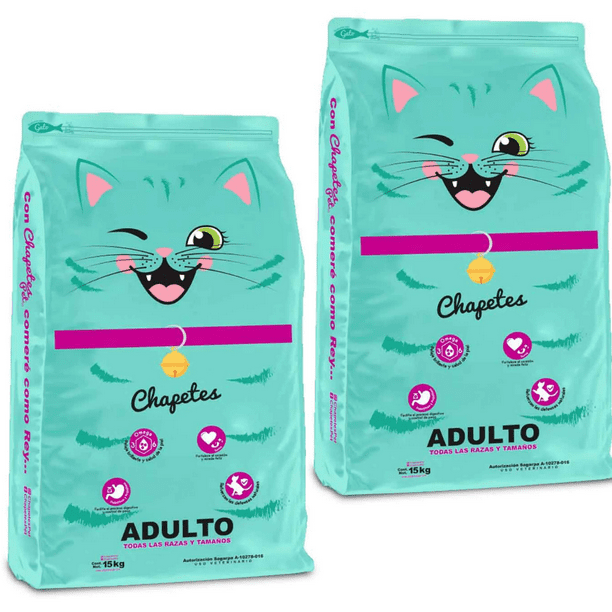 Pack de Croquetas para gato Chapetes 30Kg Walmart en línea