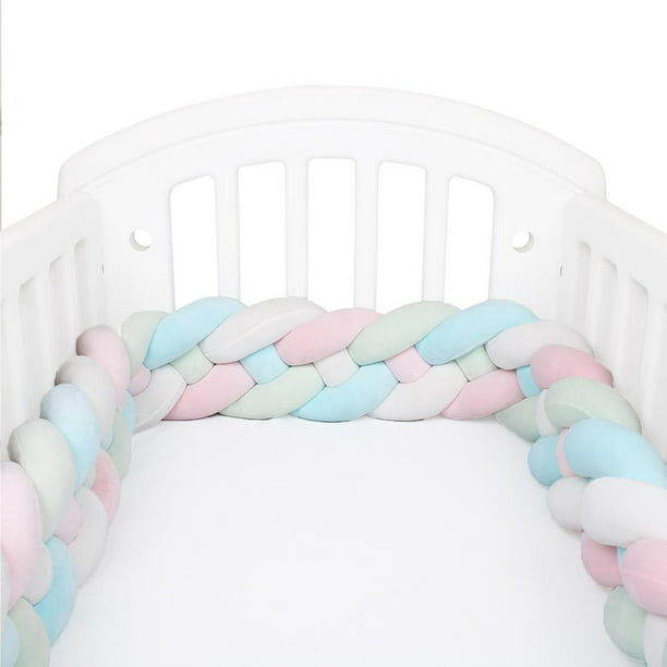 Parachoques para cama de bebé de 1M/2M/3M/4M, parachoques cuna