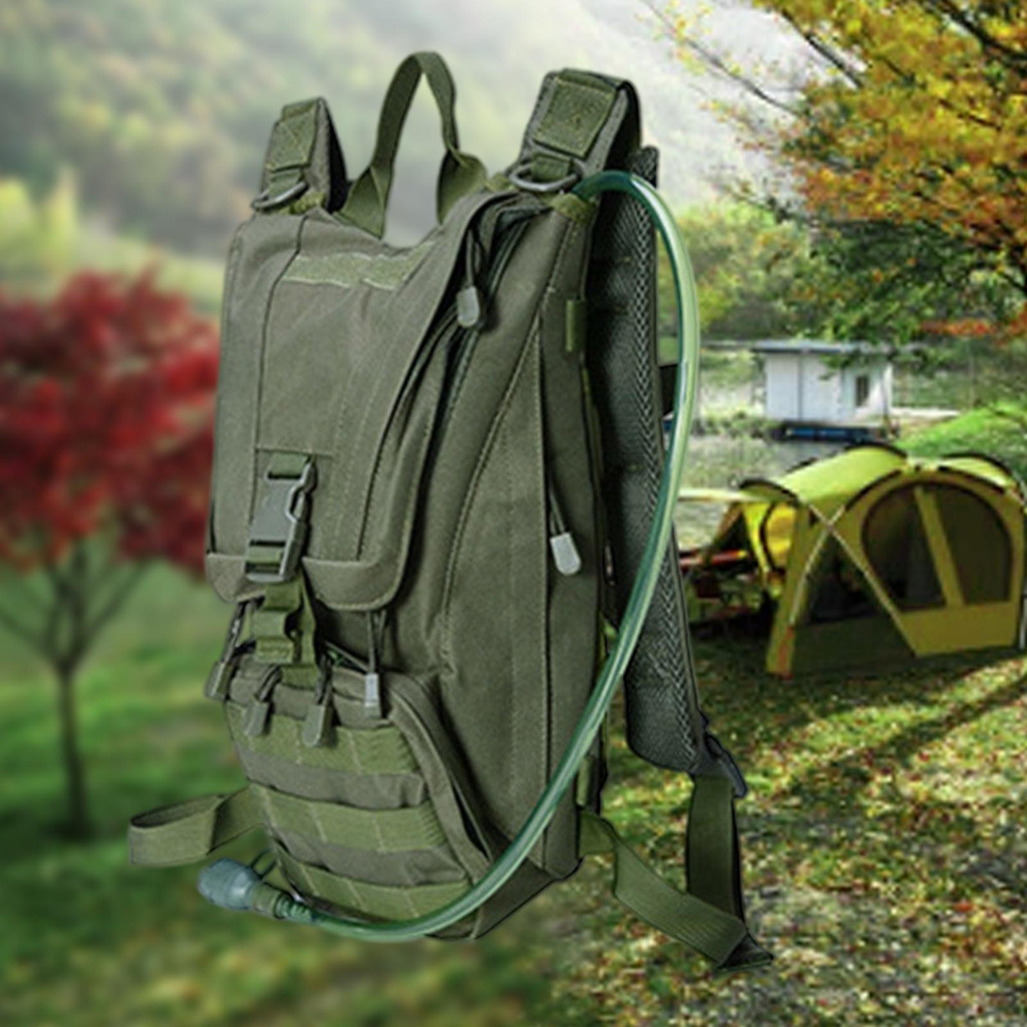  Mochila de escalada, mochila de senderismo ligera, mochilas de  senderismo, con gran capacidad de almacenamiento, para camping, senderismo,  caza, rojo, verde : Deportes y Actividades al Aire Libre