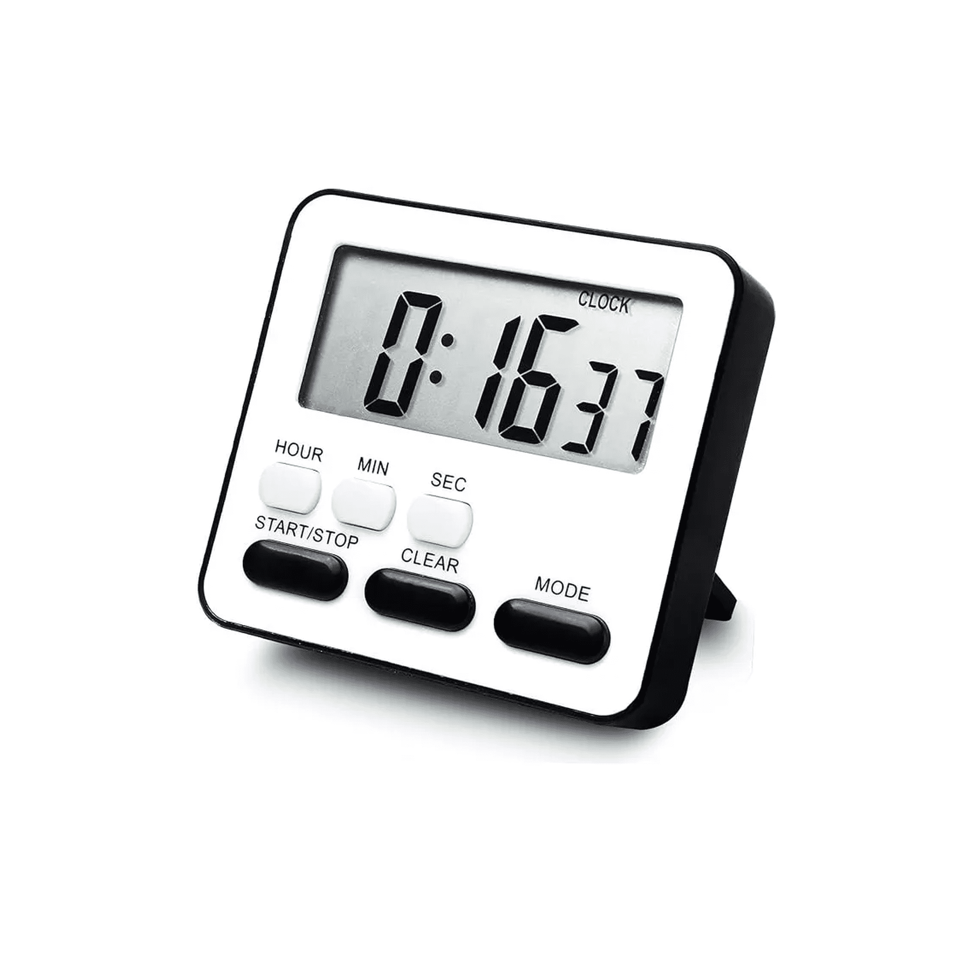 Temporizador digital con soporte magnético y pantalla led temporizador digital xtellar plateado