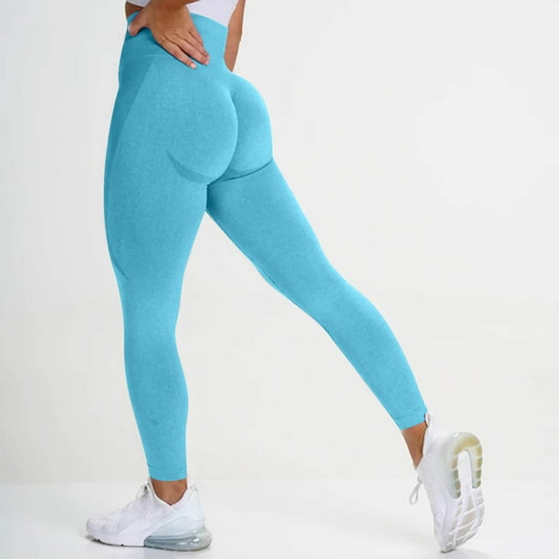 Sexy Yoga Leggings para mujeres Pantalones de entrenamiento de gimnasio  Leggings sin costuras de energía Pantalones de entrenamiento para correr