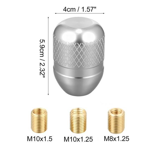 6 Velocidades Coche Marcha Cambio Palanca Perilla Manija Cambios Palanca  Polaina Maleta Cubierta Unique Bargains perillas de cambio de marchas  automotrices