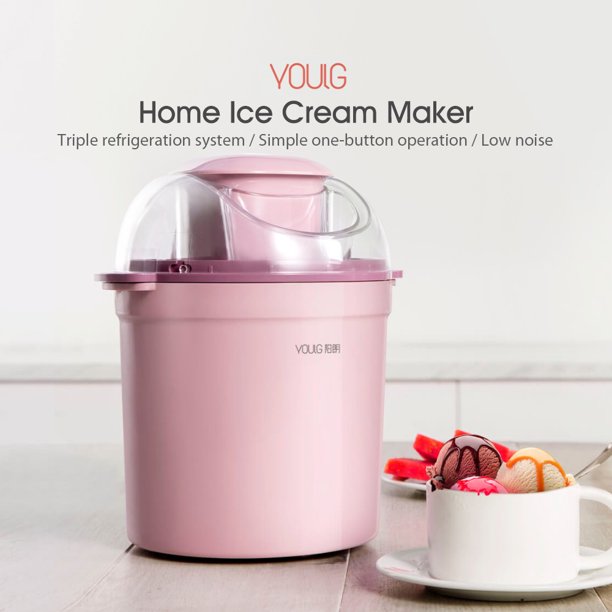 Happybuy Máquina para hacer helados Máquina de helados de 1800 W, máquina  eléctrica de helado de placa plana comercial de 19.7 pulgadas, máquina de