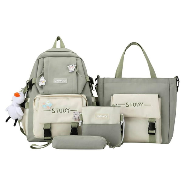 Mochila escolar de mochilas para adolescentes para adolescentes Bolsa de  viaje para computadora portátil femenina, tamaño