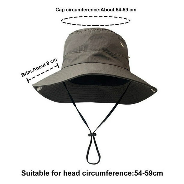 Sombrero de pescador para hombre, sombrero para el sol de secado