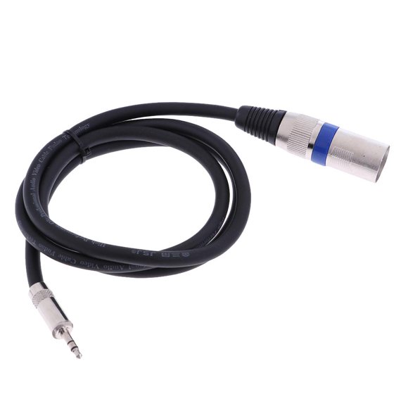cable estéreo macho a xlr macho 35mm 18  xlr cable de sonido de interconexión balanceado 3ft 3 p magideal cable estéreo macho a xlr macho
