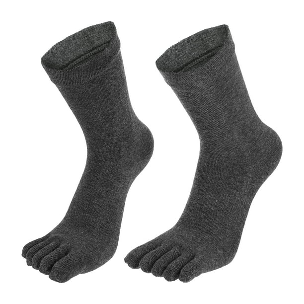 1 par de calcetines de cinco dedos con dedos completos, unisex