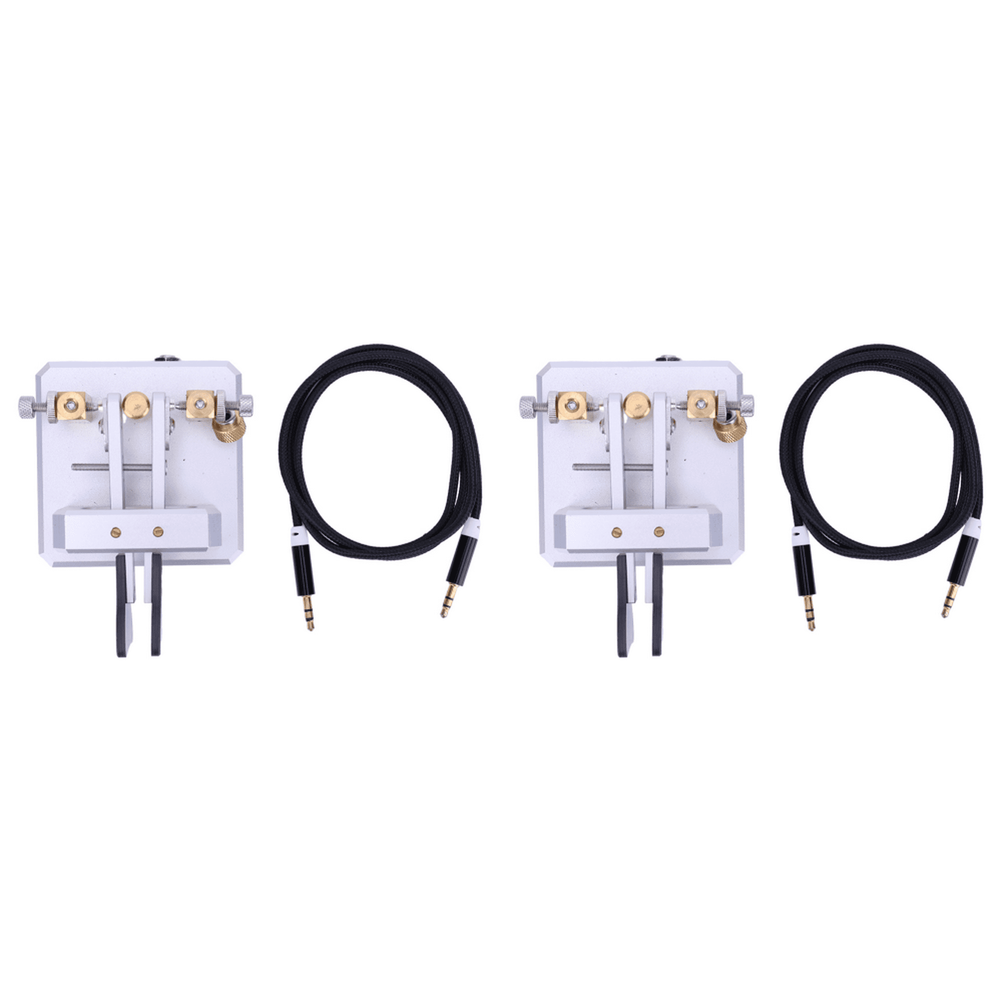 Tasto Morse CW HY-K4 In Acciaio Inox – Telegrafo Portatile Per Principianti, Con Base Antiscivolo E Manuale Utente Incluso
