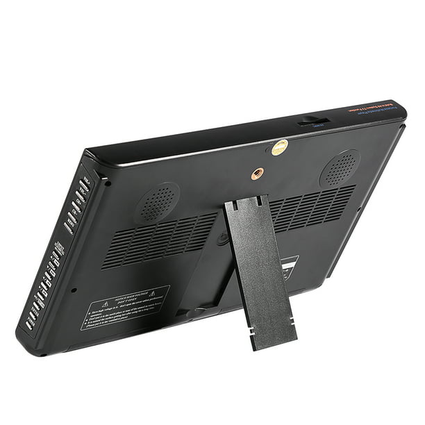 Zunate ATSC - TV portátil de 10 pulgadas, monitor LCD de mano con VGA, USB,  HDMI, entrada AV, soporte plegable, control remoto, soporte 1080P, Smart