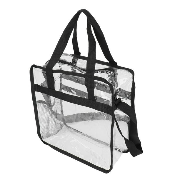 Bolso transparente, bolso de playa, bolso de mano de PVC transparente  minimalista con bolso interior, bolso de mano, bolso de compras, Moda de  Mujer