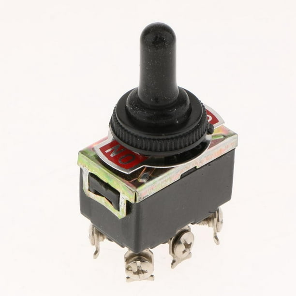 5 interruptores de palanca de 15 A 250 V ON-ON Interruptor de palanca de  alta calidad y material resistente para automóvil