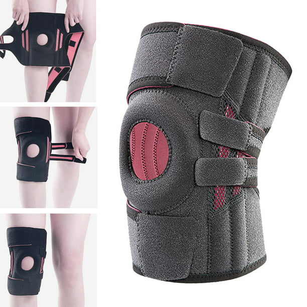 Physix Rodillera con estabilizadores laterales y correas ajustables,  rodillera para desgarro de menisco, rodilleras para dolor, ACL, MCL, OA,  correr