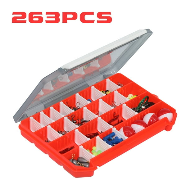 XCPHGFM 263 Uds. Kit de accesorios de pesca Kit de aparejos de