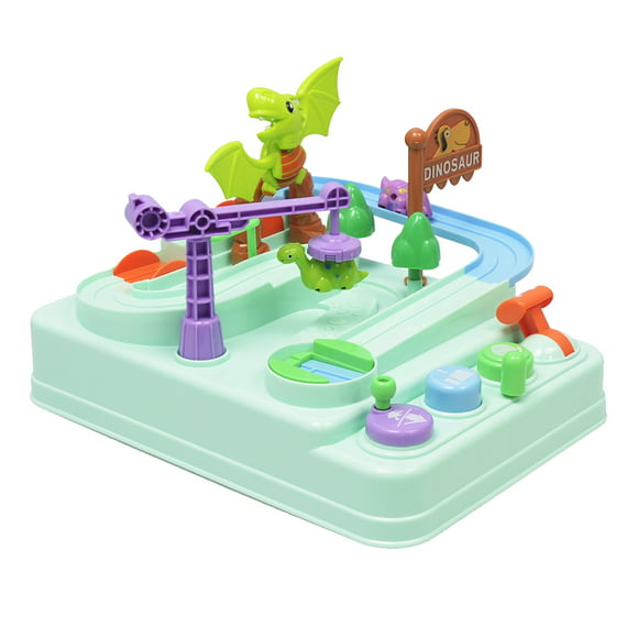 Lindo Manual Dinosaur Adventure Track Toy para Juegos de Educativos Sunnimix Kids Adventure Toys