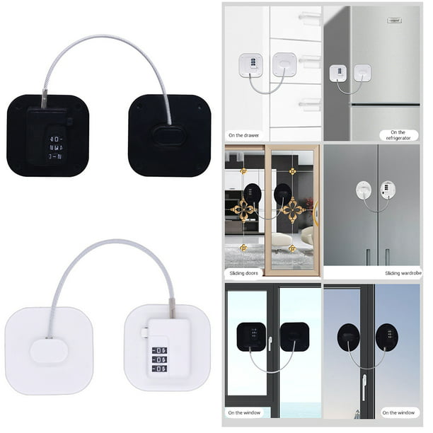 Cerradura para refrigerador, Mini nevera, cerradura con contraseña Digital,  cerraduras de gabinete d Ticfox