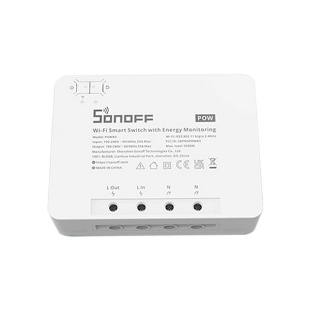 SONOFF Power Metering Smart Switch，Interruptor Inteligente para