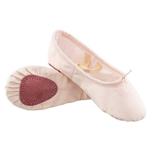 Zapatos de ballet Mujer Yoga Zapatos de baile Pisos Suela s Niñas Adultos  Tono de piel 34 jinwen ballet pointe zapato de las mujeres niña