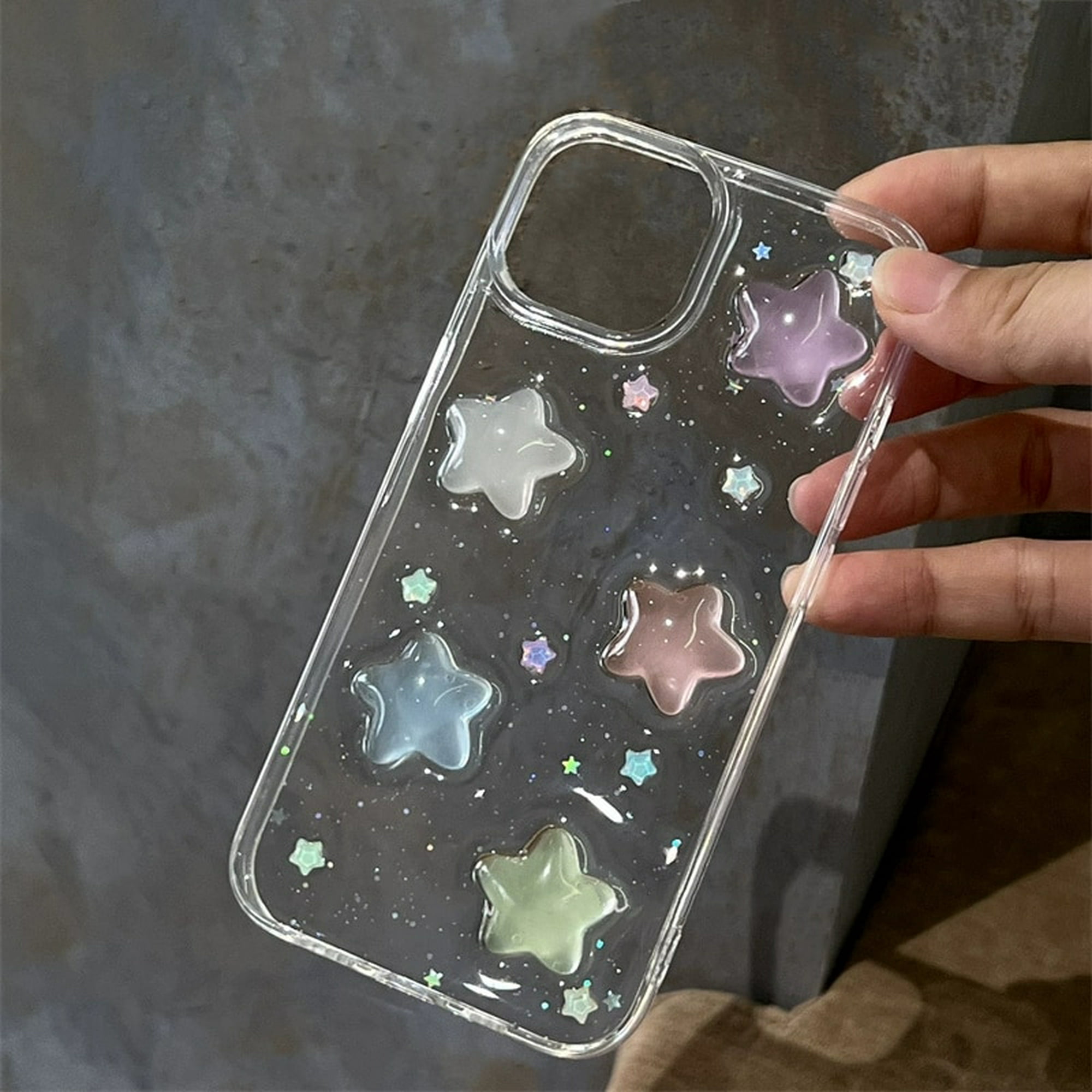 Protector transparente Xiaomi Redmi 10 diseño estrellas brillantes