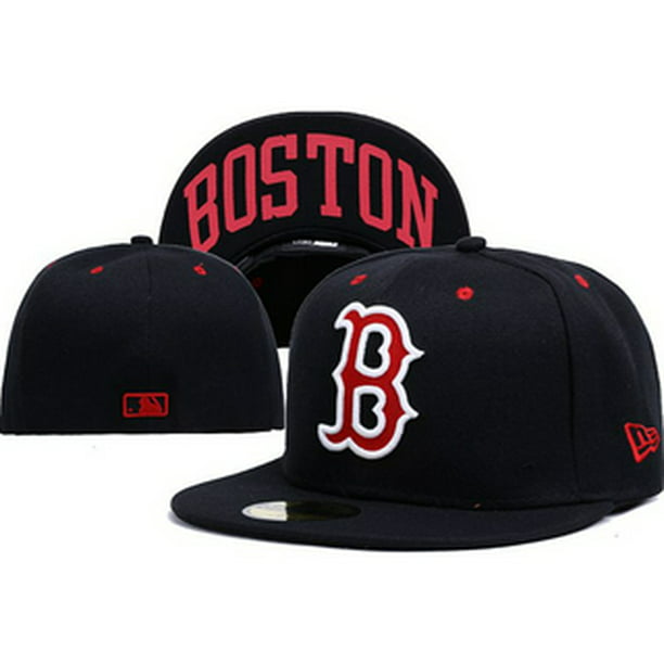 New Era Boston Red Sox gorra de béisbol totalmente cerrada calle Hip-Hop  gorra no ajustable sombrero de ala plana