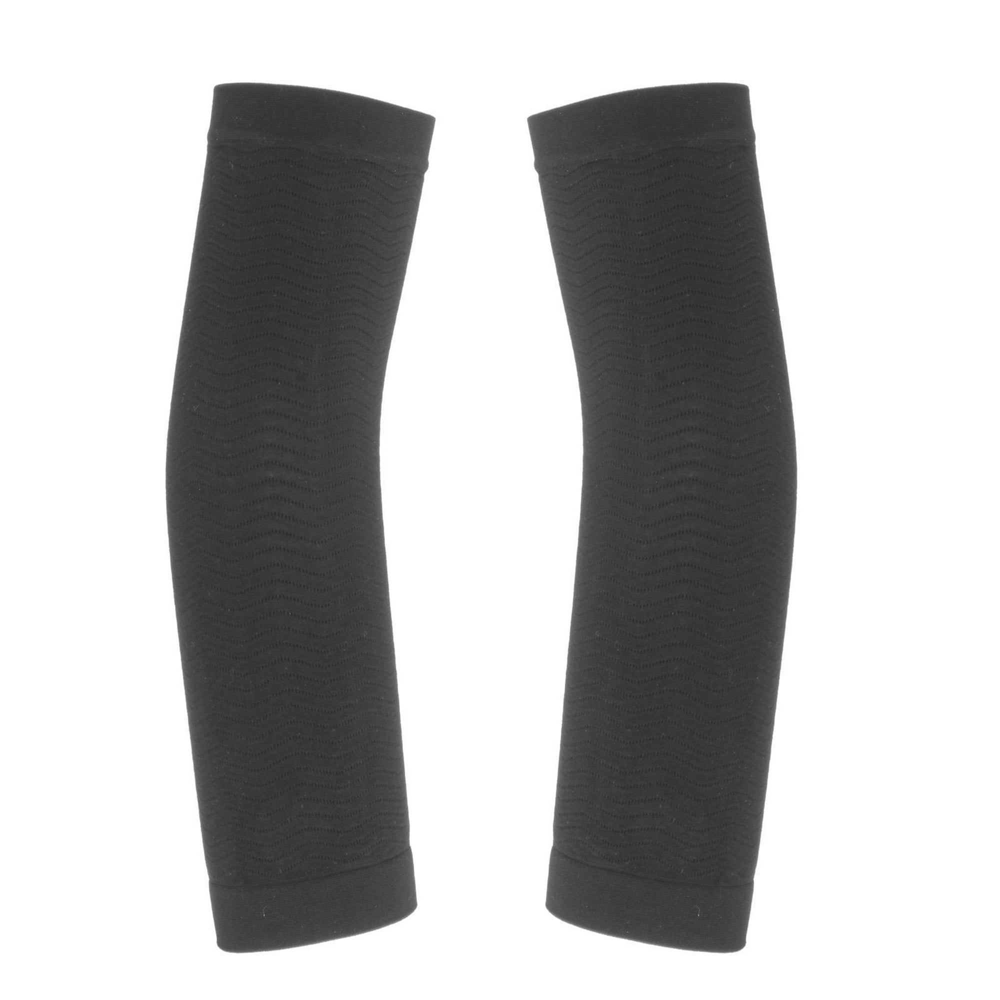 WILLBOND 4 pares de mangas de brazo adelgazantes para brazo de compresión  elástica para brazos moldeadores de brazos deportivos para mujeres y niñas
