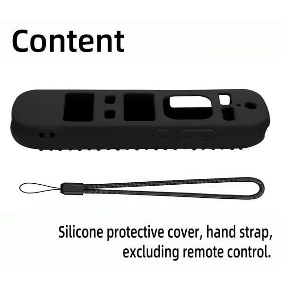 cubierta de control remoto de silicona suave con cordón anticaída para roku ultra 2022 tv universal accesorios electrónicos
