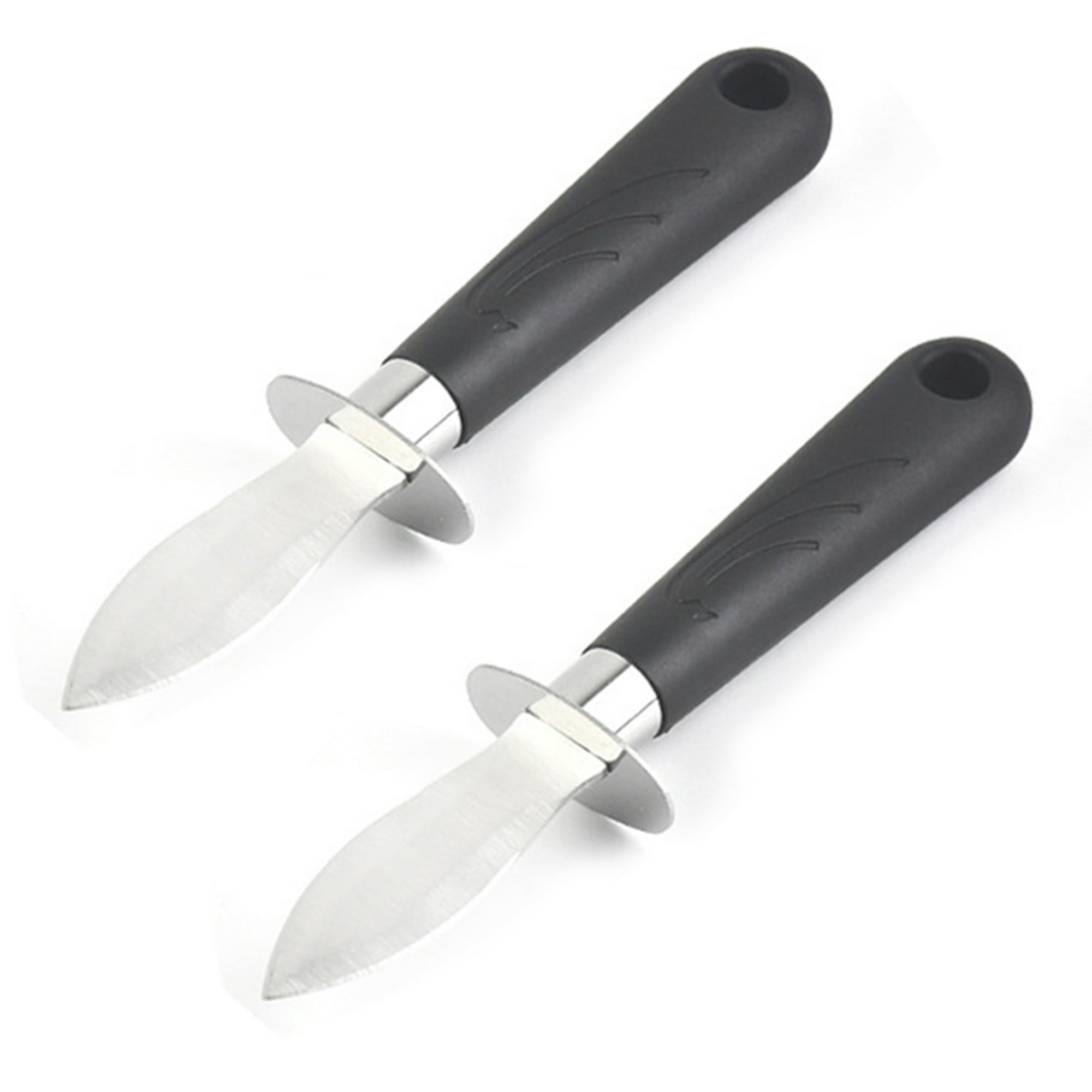 DRAGON RIOT Juego de 2 cuchillos de ostras de acero inoxidable y 1 par de  guantes resistentes a cortes, cuchillo abridor de almejas adecuado para –  Yaxa Colombia