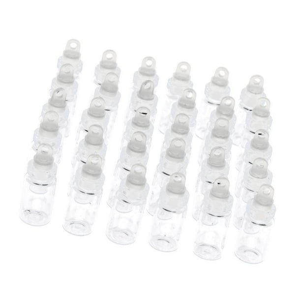 12pcs Pequeña Botella De Cristal De Lujo Que Desea El Trabajo Hecho A Mano  Collar Pendiente Sunnimix Frascos de botellas Mini Wish